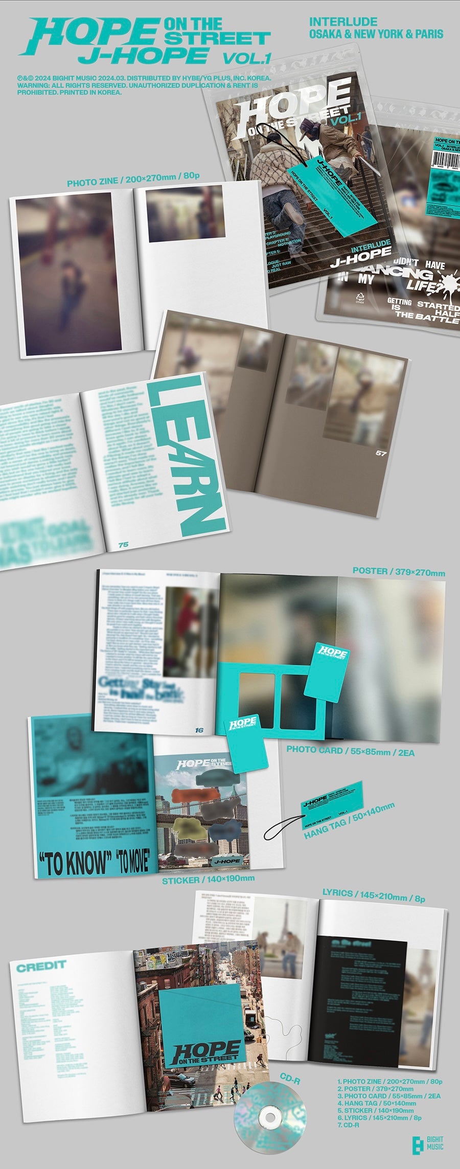 J-HOPE- HOPE ON THE STREET VOL.1