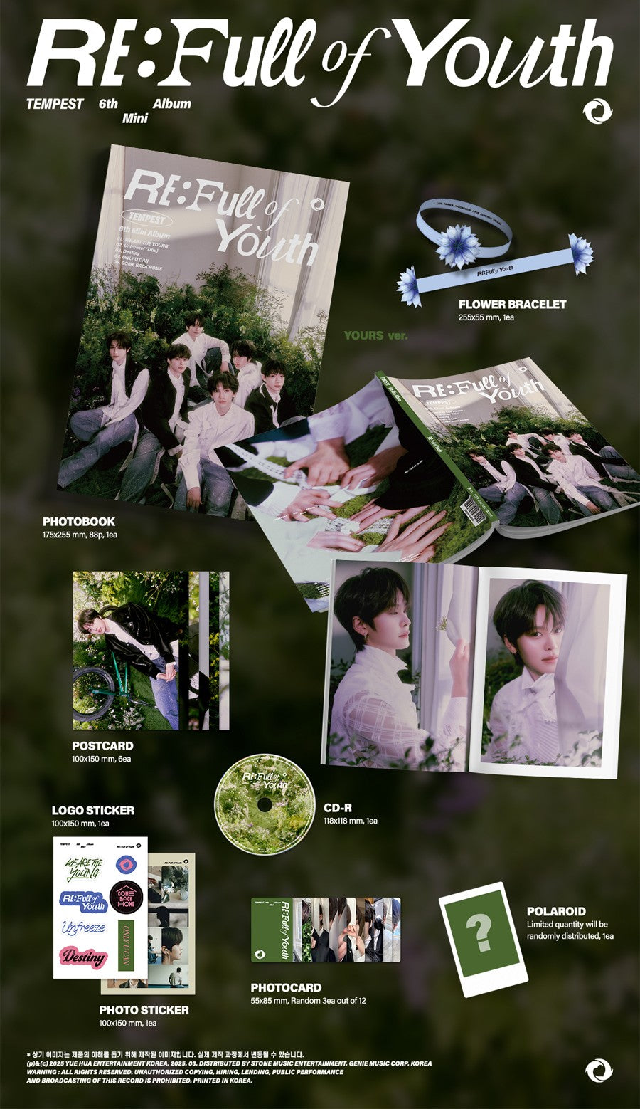 TEMPEST - RE: FULL OF YOUTH