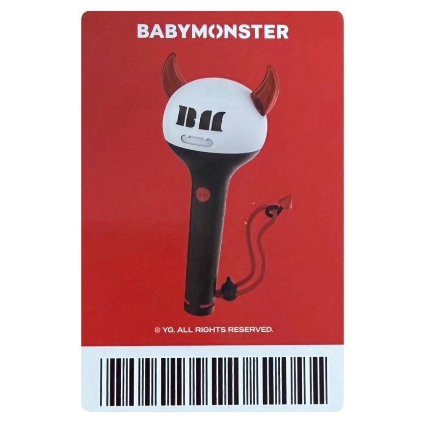 Babymonster Official Light Stick POB Photocards