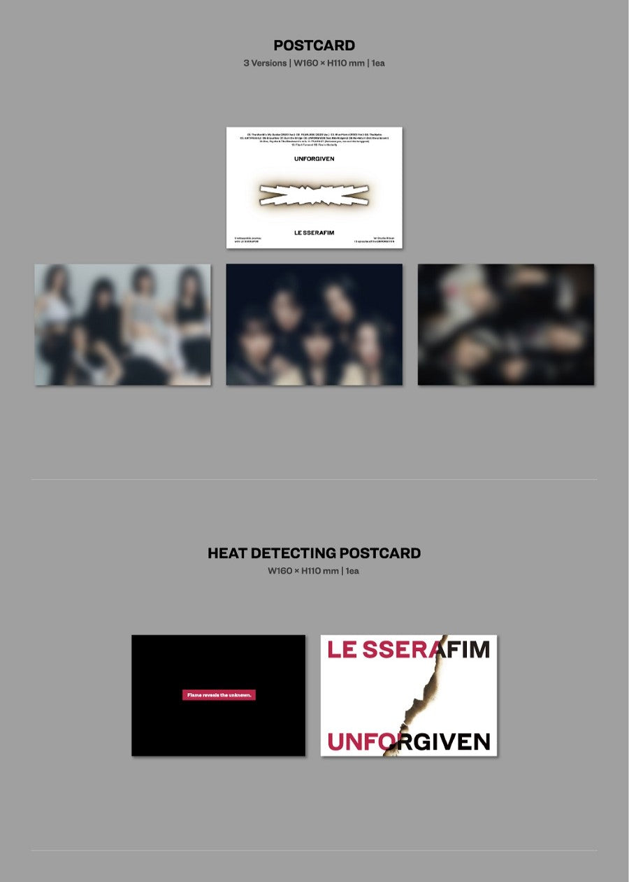 LE SSERAFIM - UNFORGIVEN