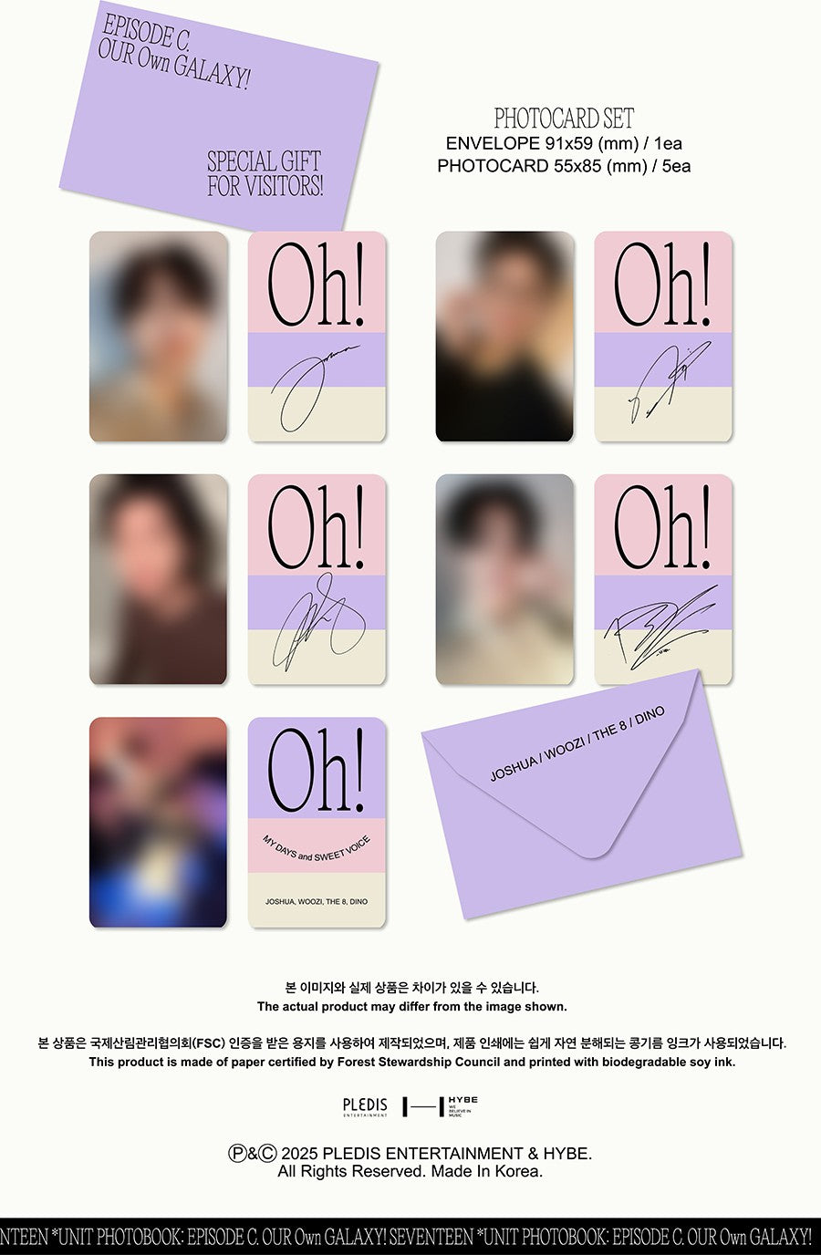 SEVENTEEN - UNIT PHOTOBOOK 'EPISODE C'