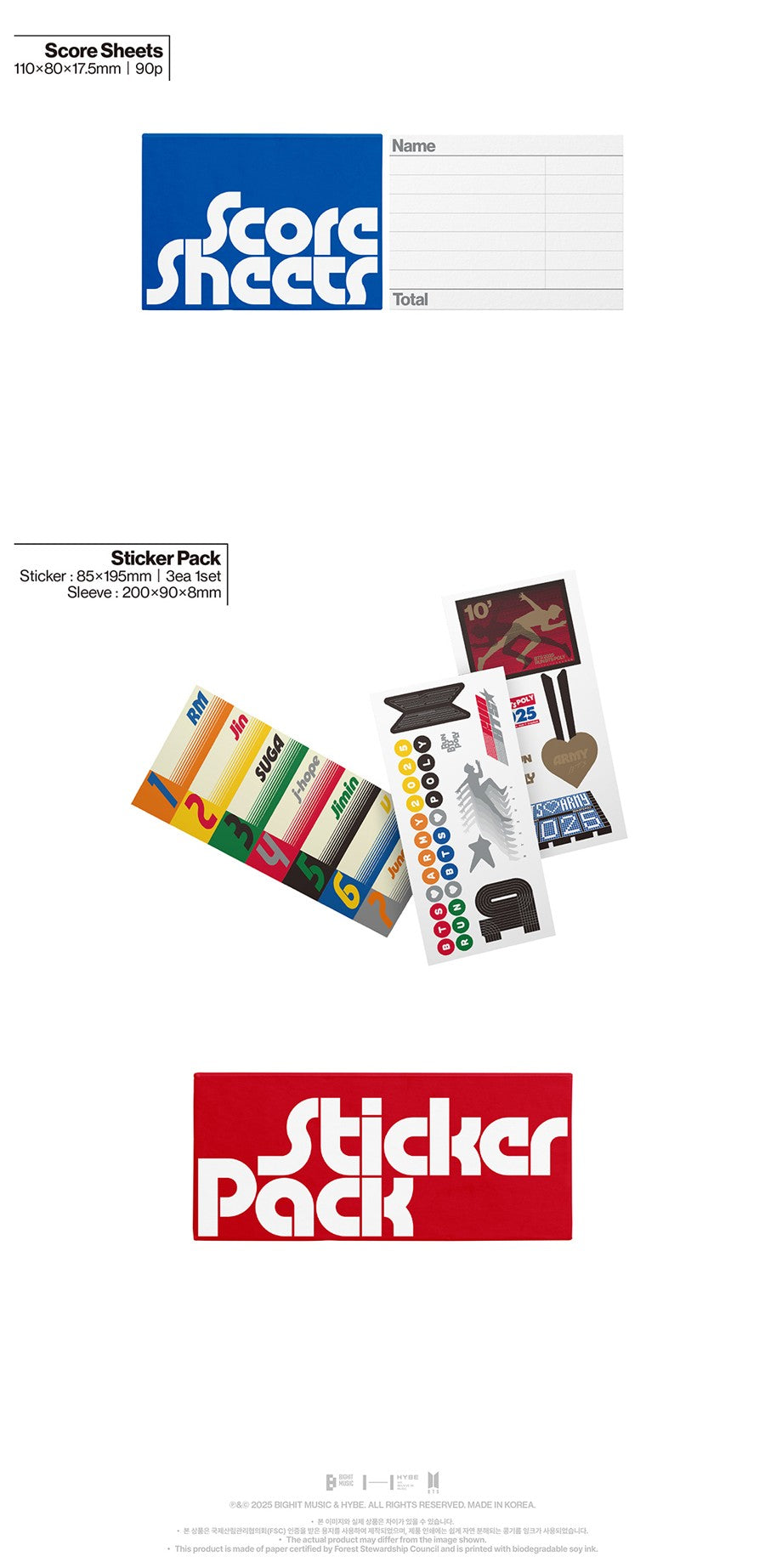 BTS - RUN BTS POLY HIGHLIGHT PACKAGE