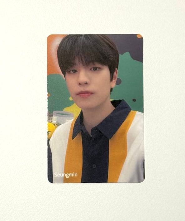 Stray Kids X Shinhan Card Promotional Gift Event Photocards