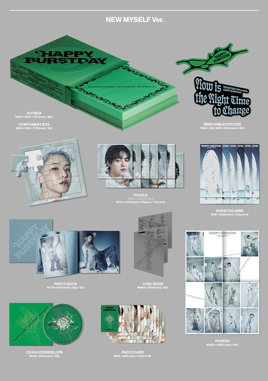 SEVENTEEN - HAPPY BURSTDAY
