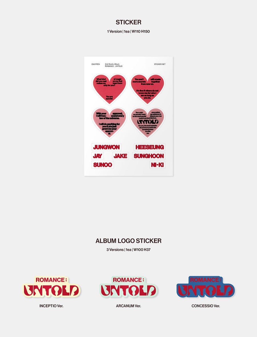 ENHYPEN - ROMANCE : UNTOLD