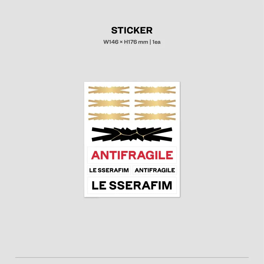 LE SSERAFIM - ANTIFRAGILE