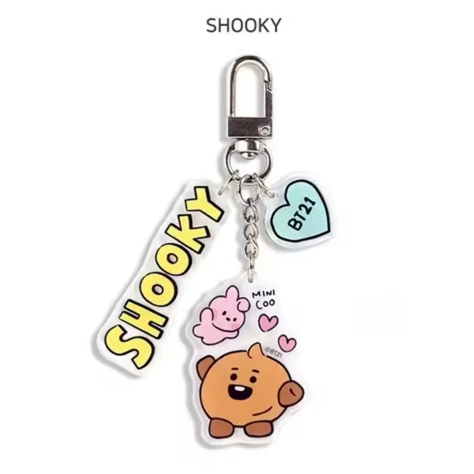 BT21 Akrila Atslēgu Piekariņš