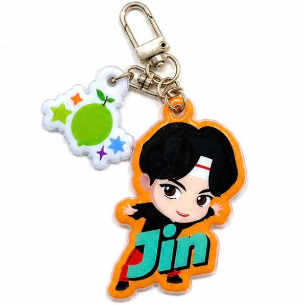 BTS Tinytan Tēlu Atslēgu Piekariņš