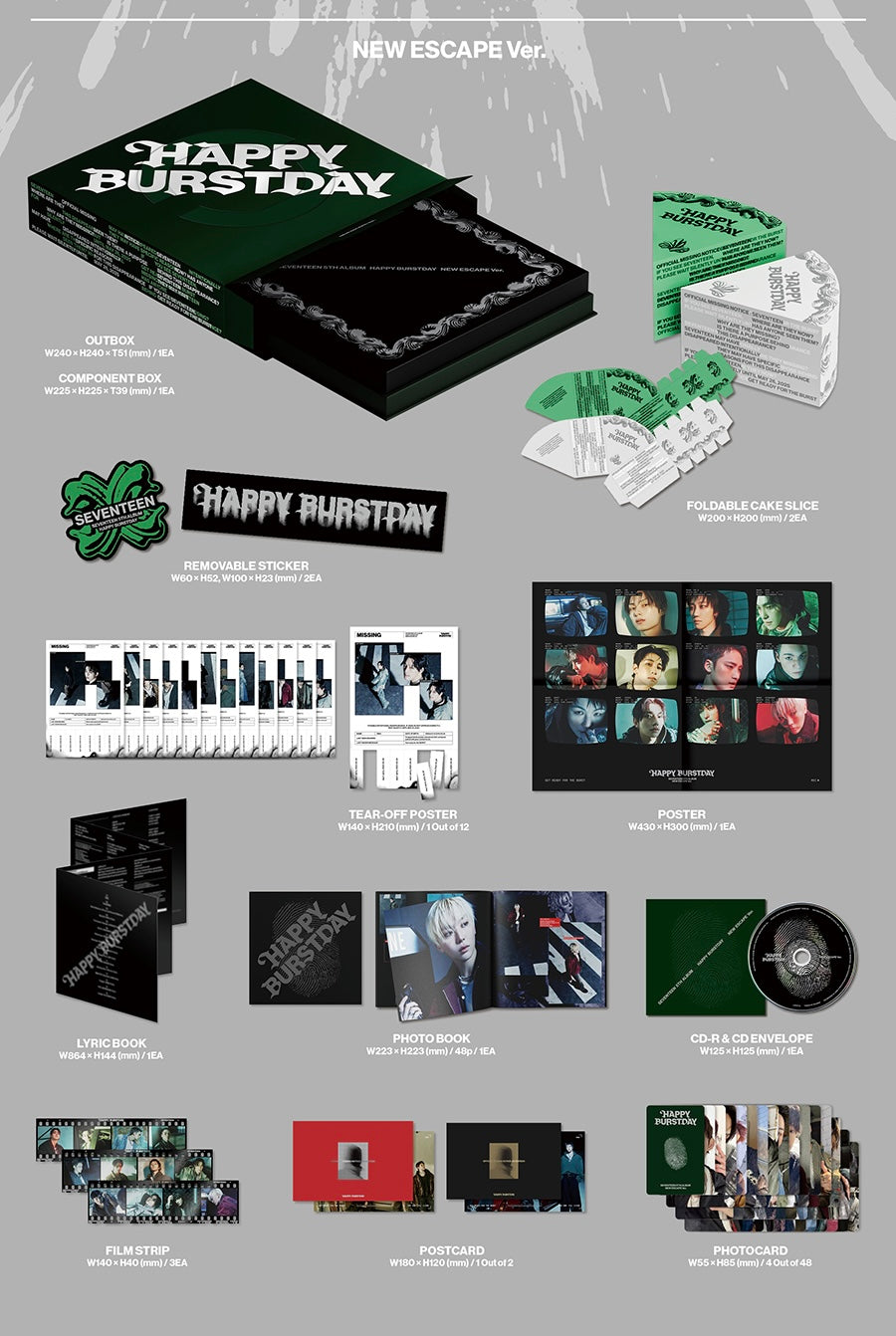 SEVENTEEN - HAPPY BURSTDAY