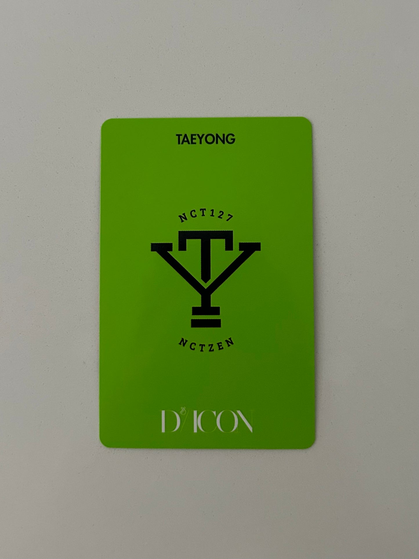 NCT 127 Taeyong photocard