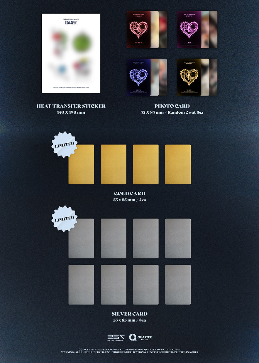 XLOV-UXLXVE + EUROPE SIGNED ALBUM EVENT