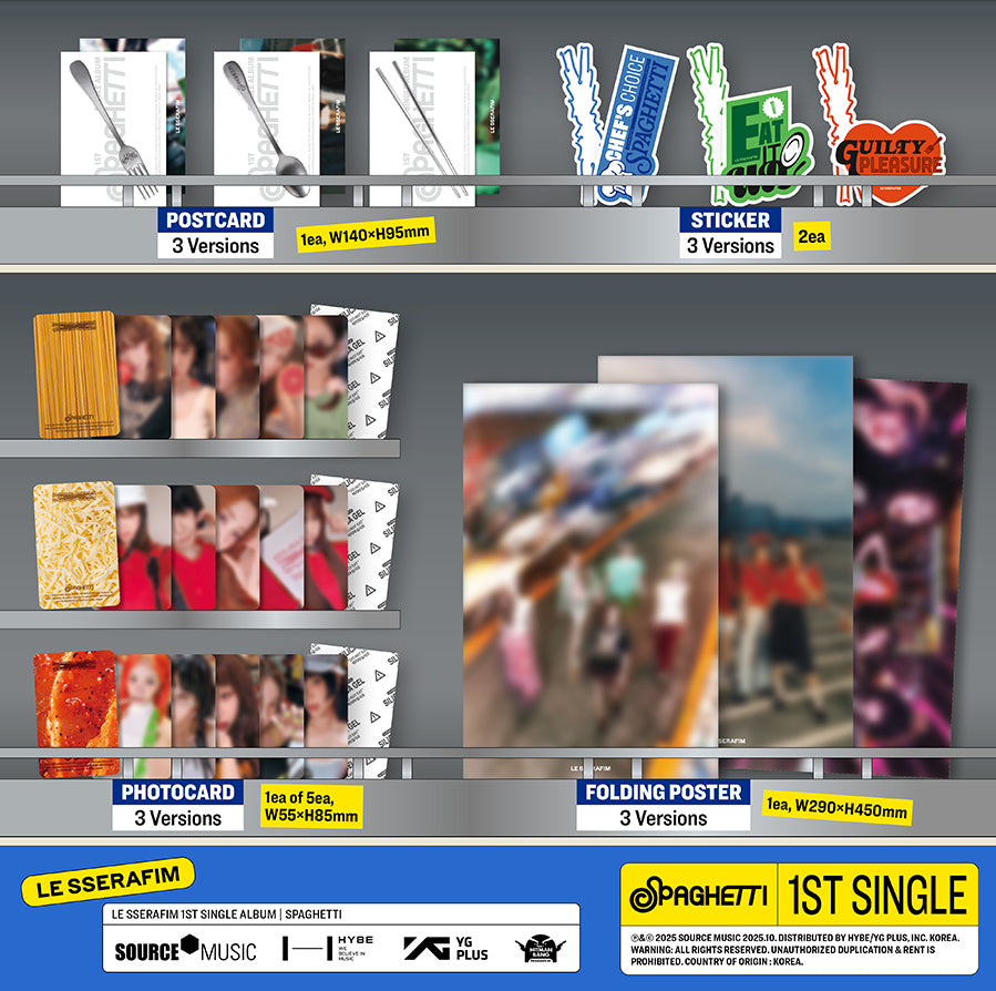 LE SSERAFIM - SPAGHETTI