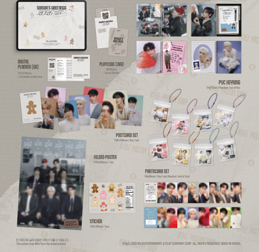 ATEEZ - 2026 SEASON'S GREETINGS