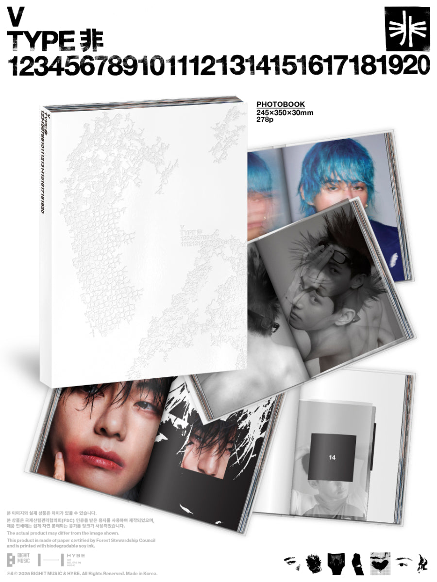 V (BTS) - V ‘TYPE 非’ PHOTOBOOK