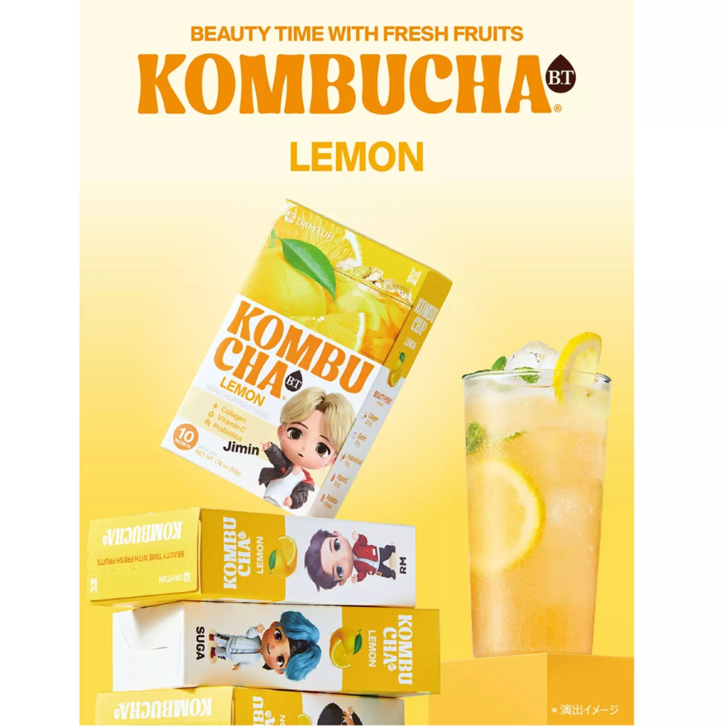 DAMTUH BT21 Lemon Kombucha