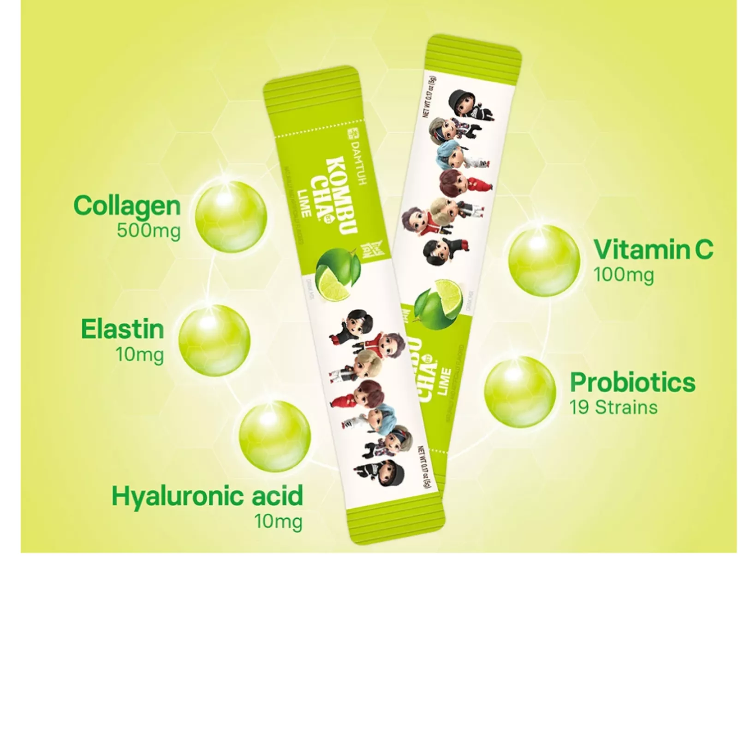 DAMTUH BT21 LIME KOMBUCHA