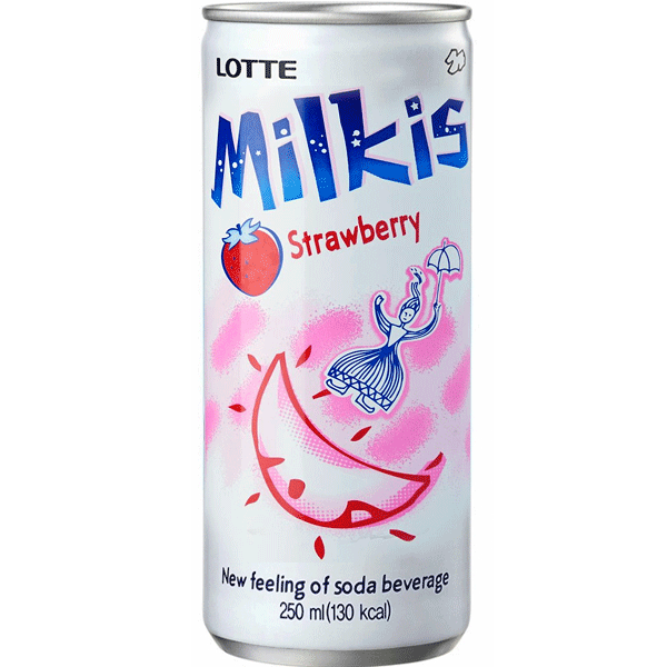 LOTTE MILKIS STRAWBERRY