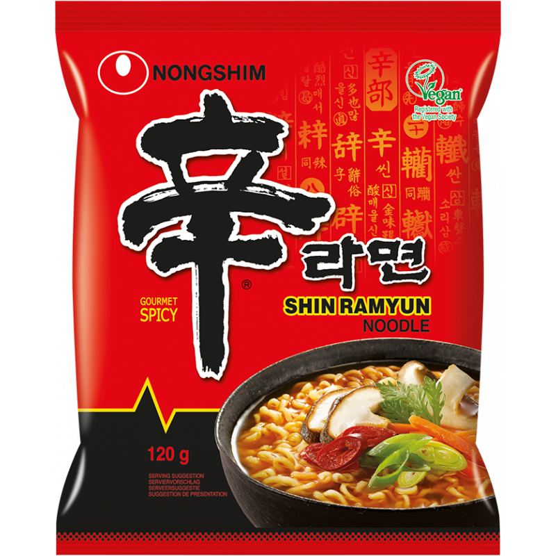 NONGSHIM HOT&SPICY SHIN RAMYUN