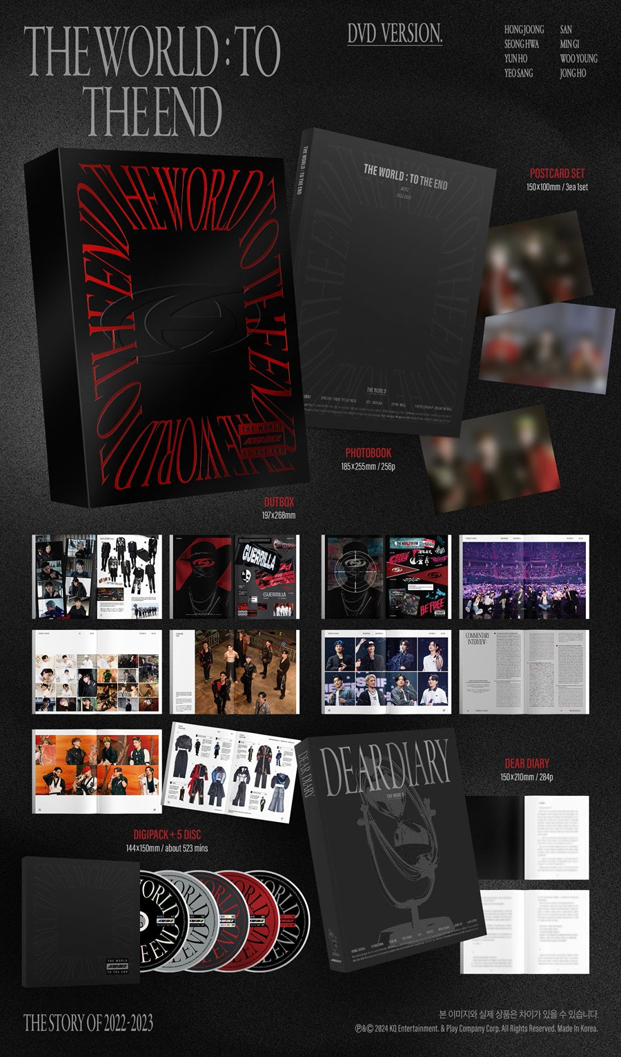 ATEEZ - THE WORLD : TO THE END DVD