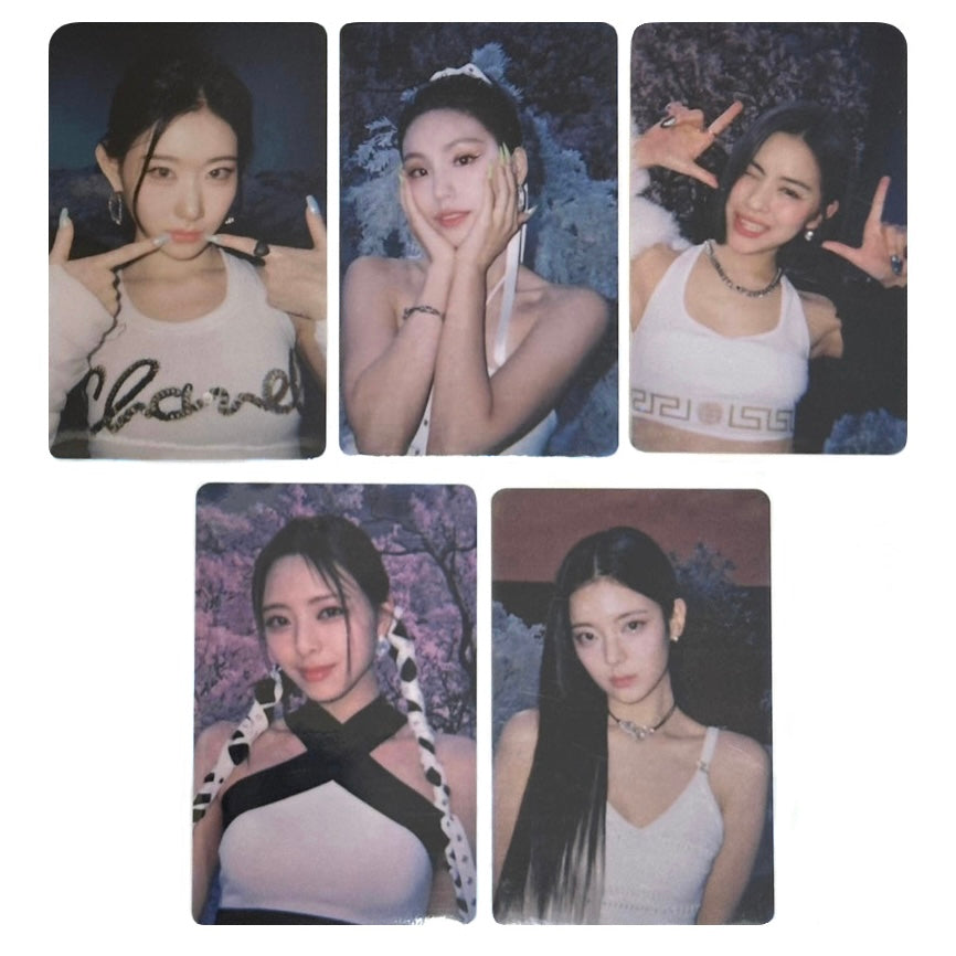 ITZY Music Korea Lucky Draw benefit photocards [Cheshire]