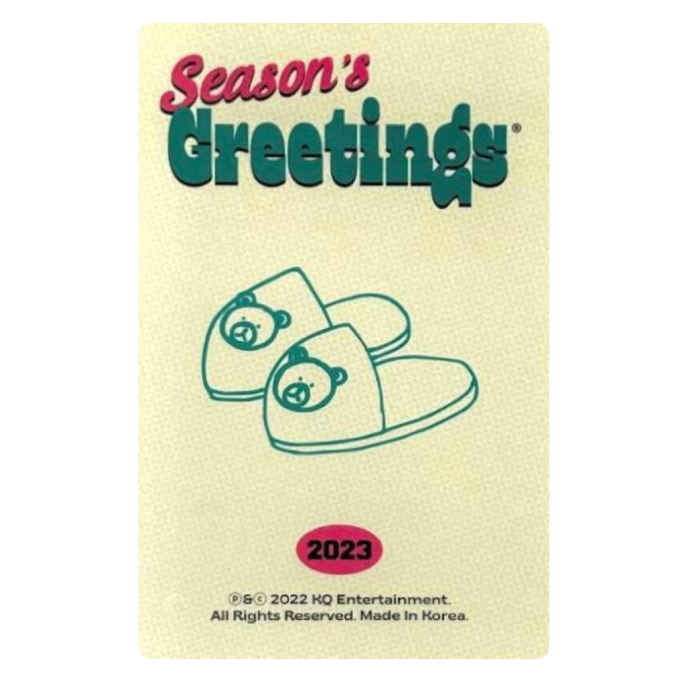 ATEEZ Jongho photocard [2023 Season’s Greeting]