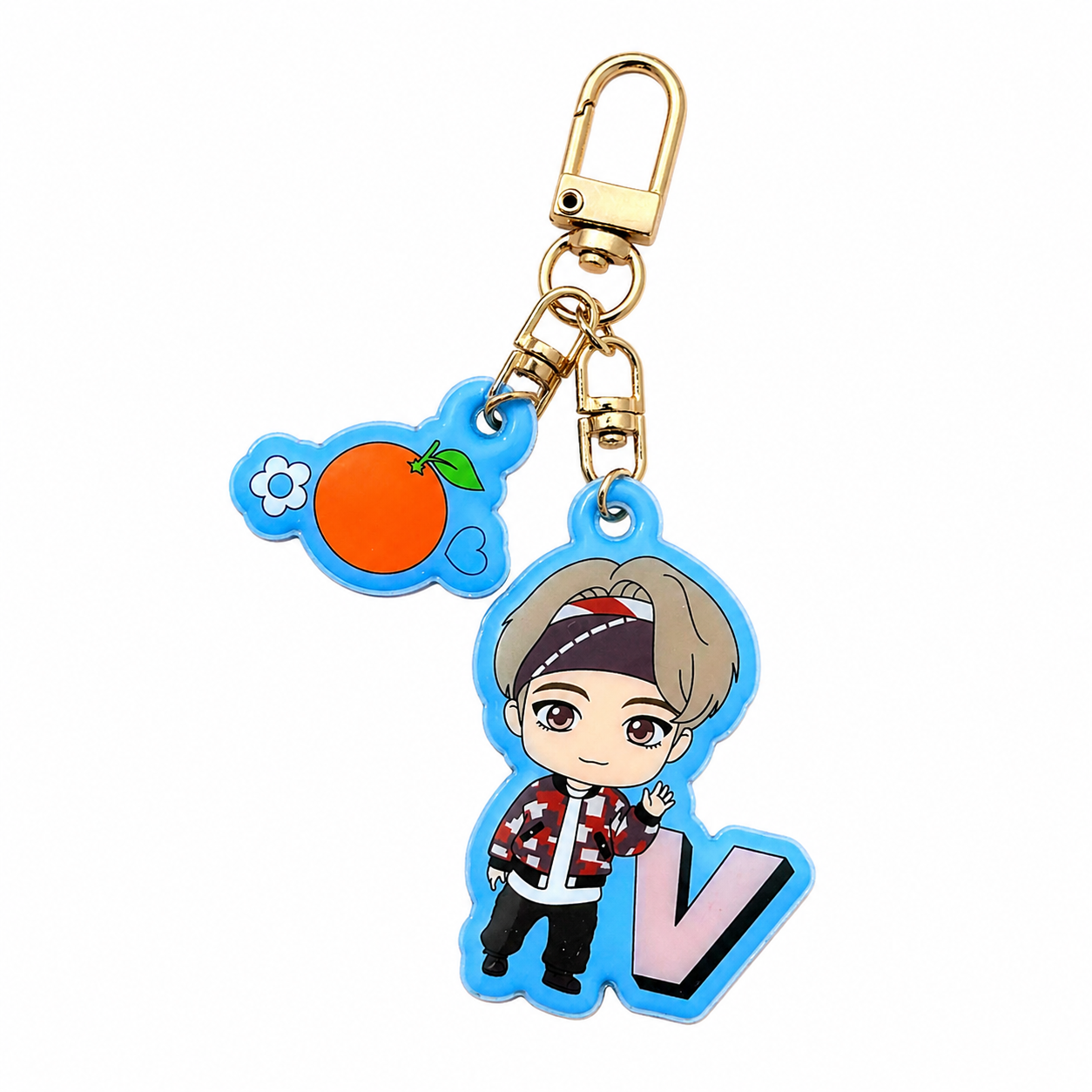 BTS Tinytan Tēlu Atslēgu Piekariņš