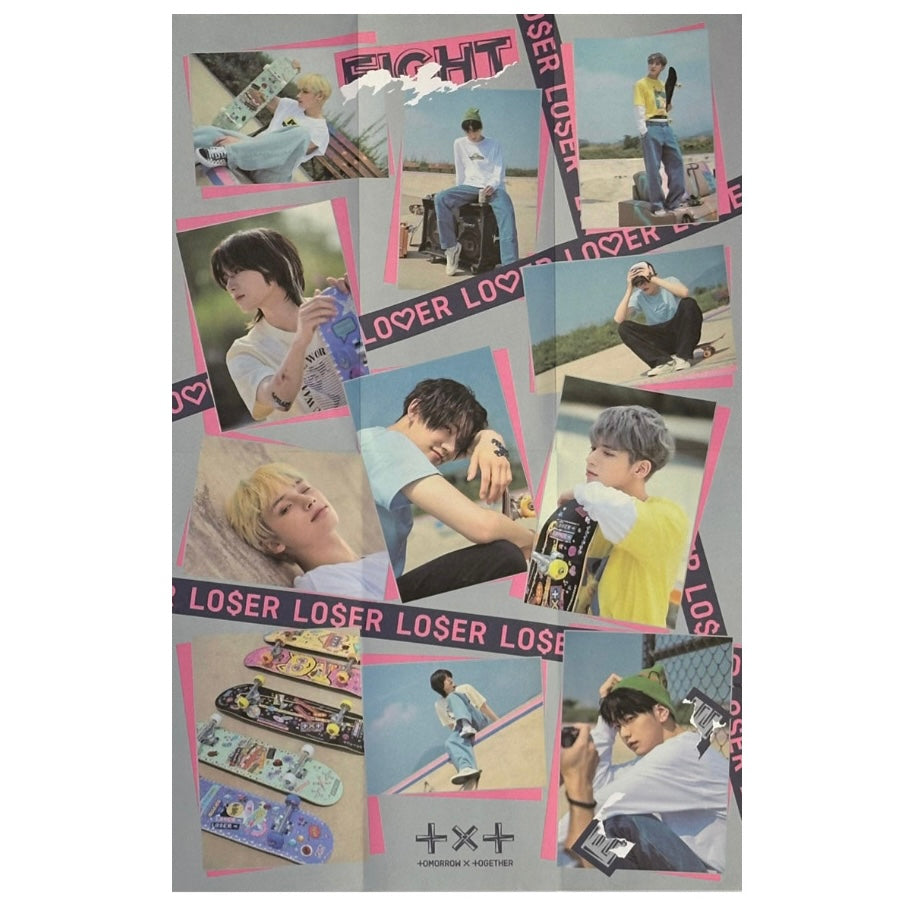 TXT Behind Plakāts [The Chaos Chapter : Fight or Escape]