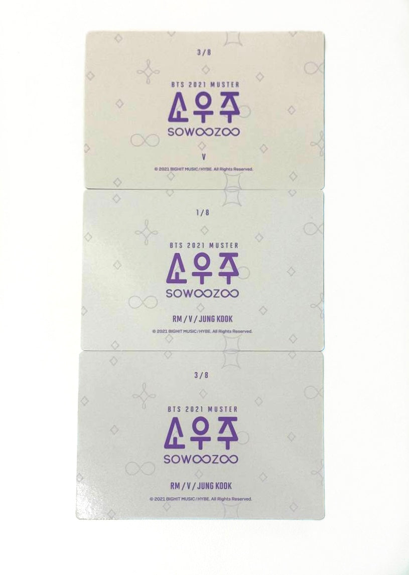 BTS photocards [Sowoozoo]