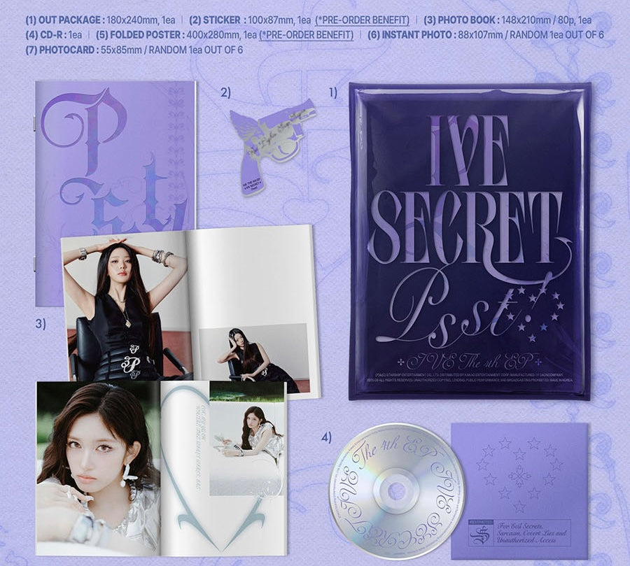 IVE - IVE SECRET [RANDOM COVER]