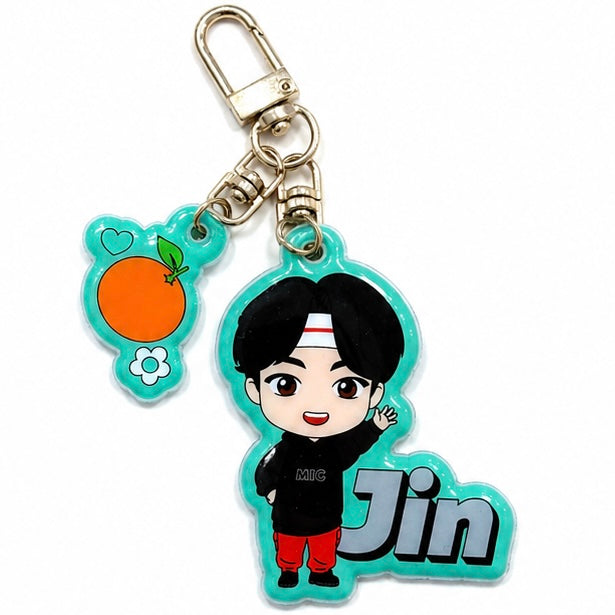 BTS Tinytan Tēlu Atslēgu Piekariņš
