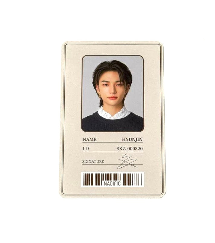 Stray Kids Hyunjin Wave22 Double-sided id photocard [Nacific]