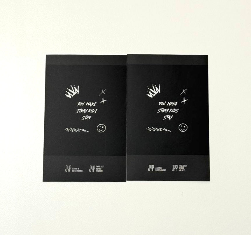 Stray Kids X Skzoo Jyp Pop-Up Store polaroids [The Victory]