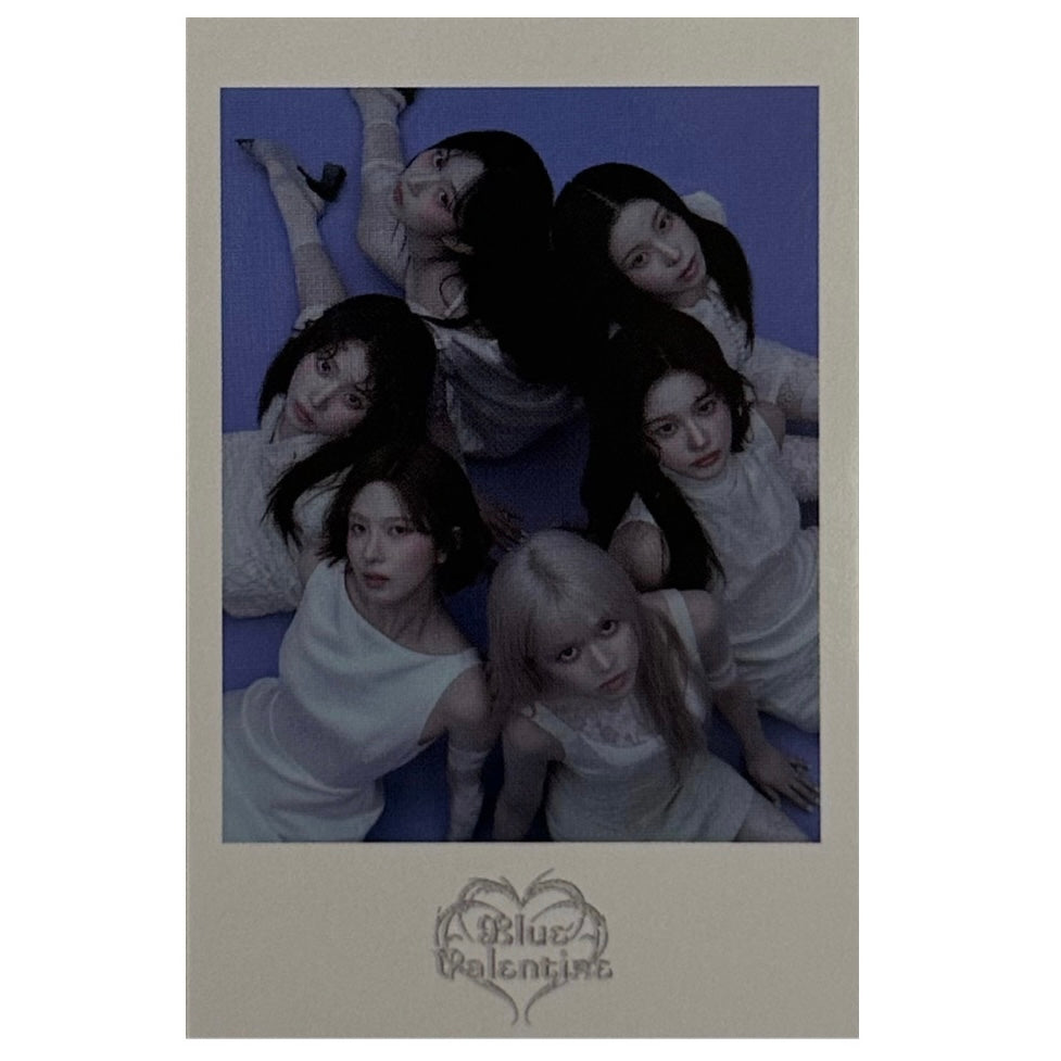 NMIXX Music Korea POB Polaroid [Blue Valentine]
