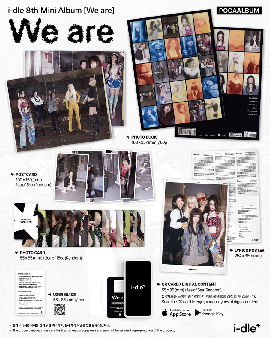I-DLE - WE ARE [POCAALBUM PHOTOBOOK VER.]