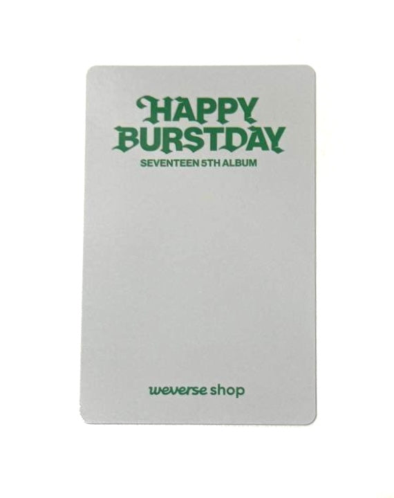 SEVENTEEN Vernon weverse shop photocard [Happy Burstday]
