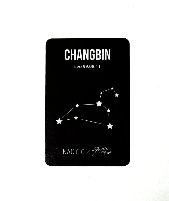 Stray Kids Changbin photocard [Nacific]