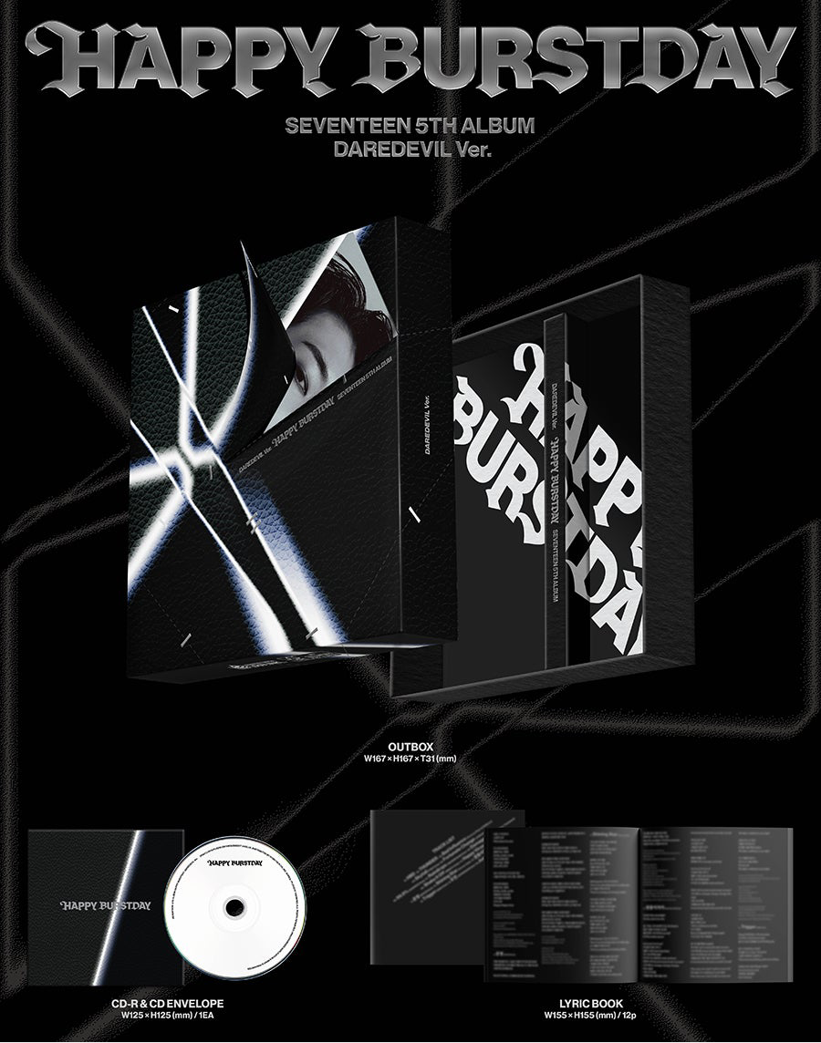 SEVENTEEN - HAPPY BURSTDAY [DAREDEVIL VER.]