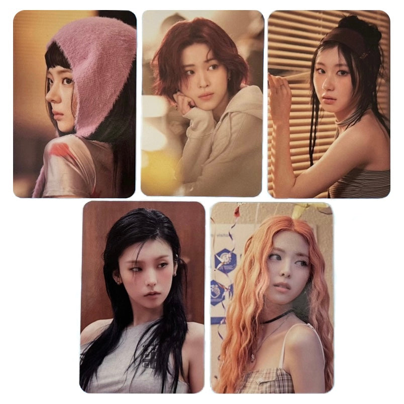 ITZY Music Korea POB photocards [Girls Will Be Girls]