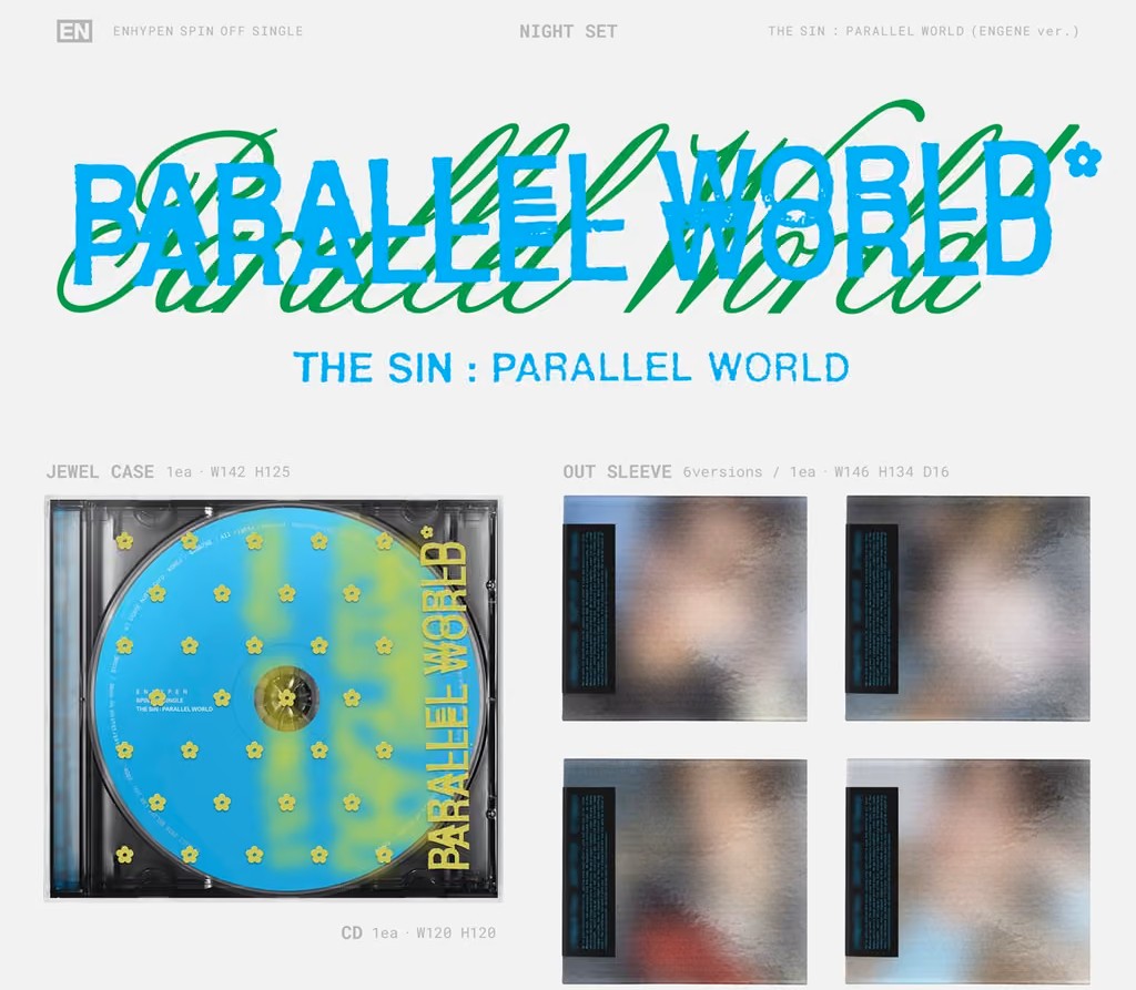 ENHYPEN - THE SIN : PARALLEL WORLD [ENGENE VER.]