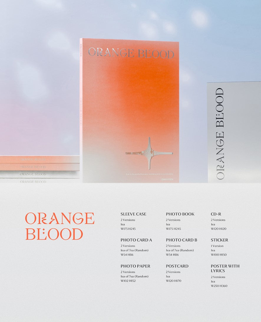 ENHYPEN - ORANGE BLOOD [STANDARD VER.]
