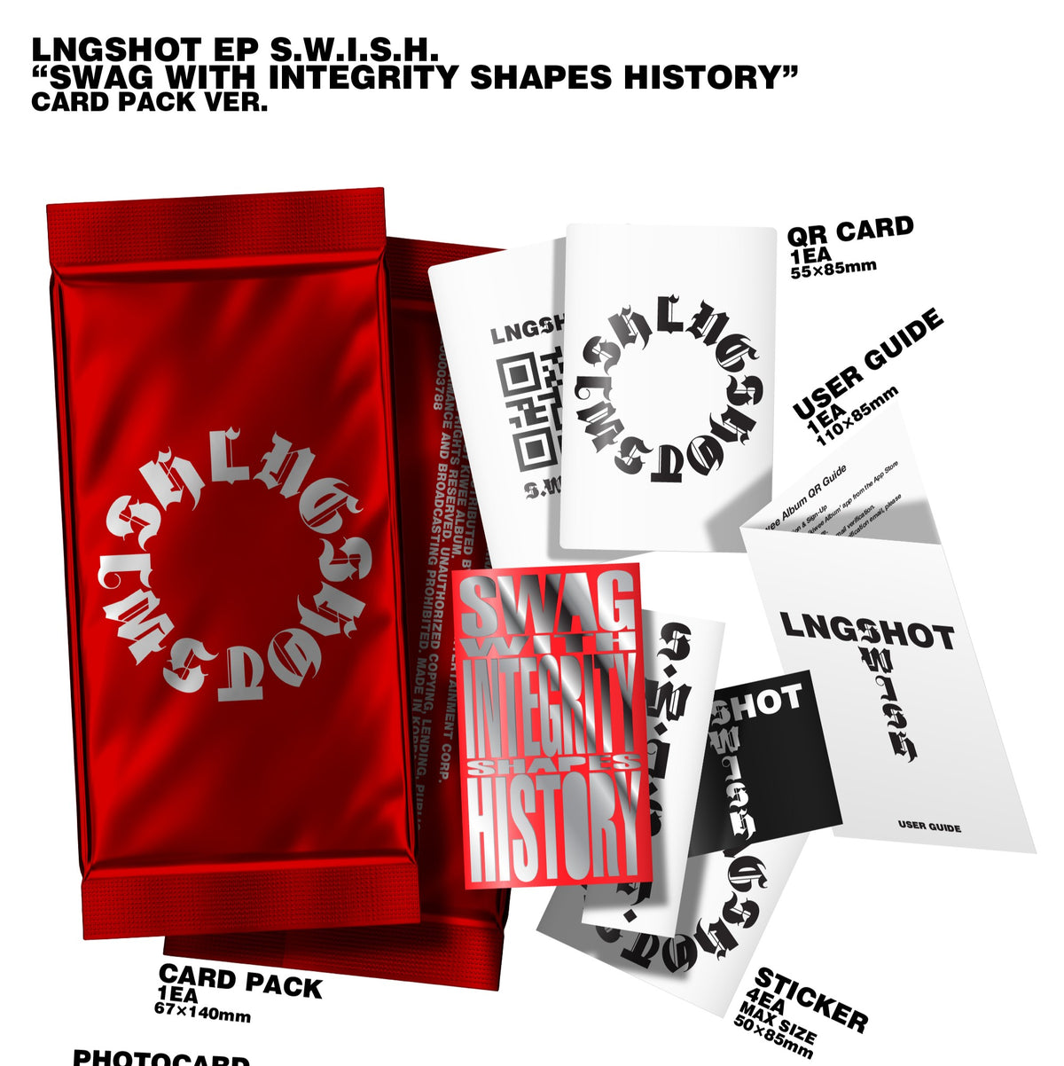 LNGSHOT -  S.W.I.S.H. [CARD PACK VER.]