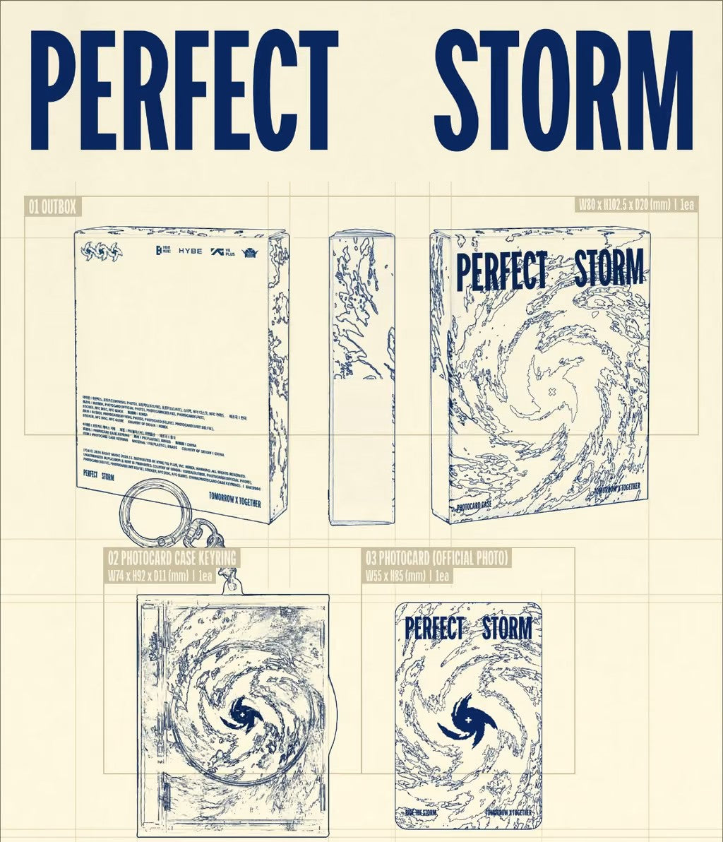 TXT - PERFECT STORM [PHOTOCARD CASE VER.]