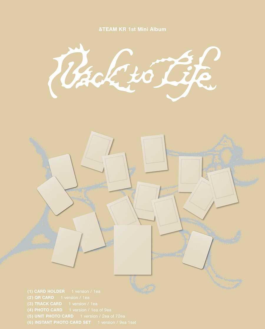 &TEAM - BACK TO LIFE [PHOTOCARD BOX (WEVERSE ALBUMS VER.)]