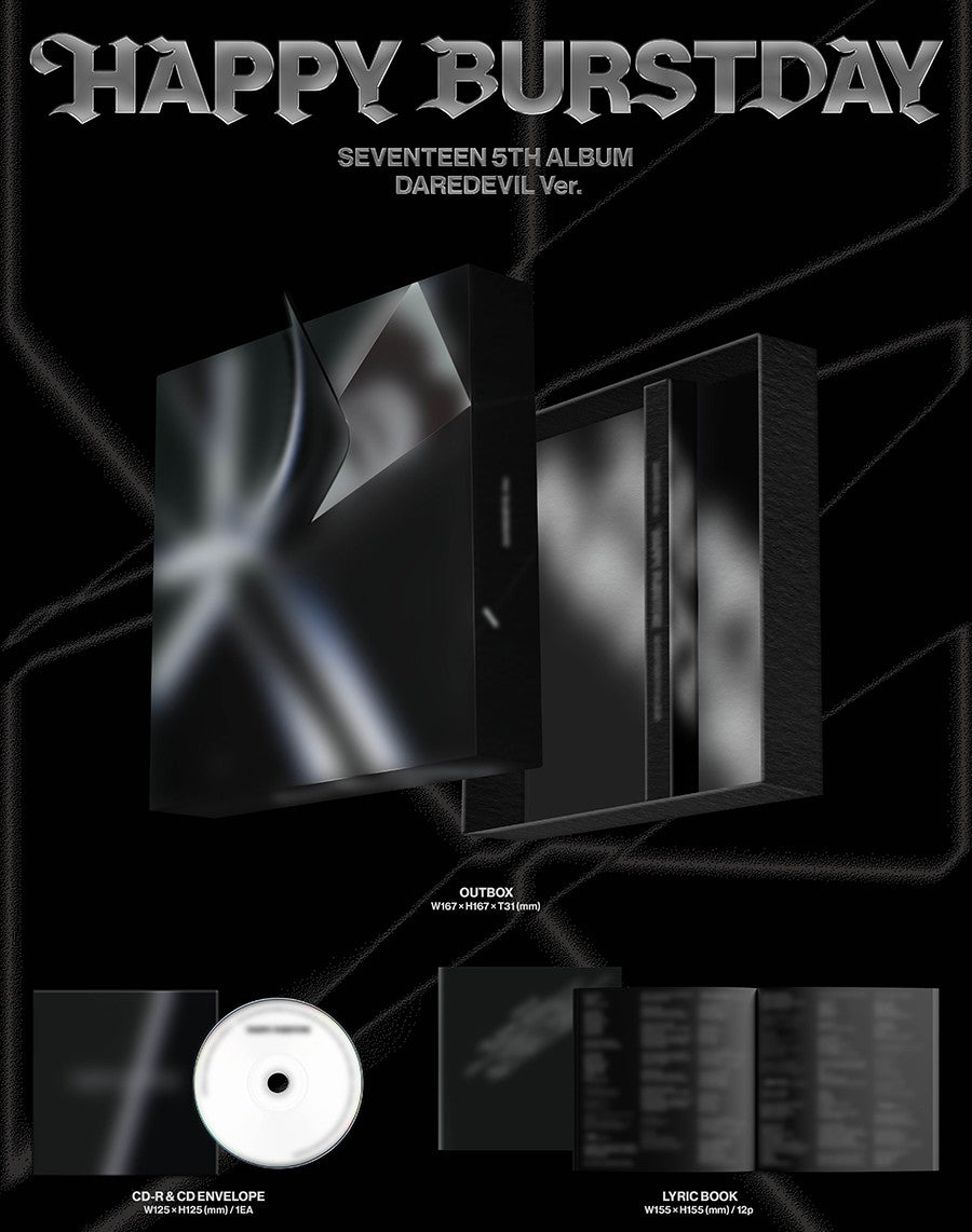 SEVENTEEN - HAPPY BURSTDAY [DAREDEVIL VER.]