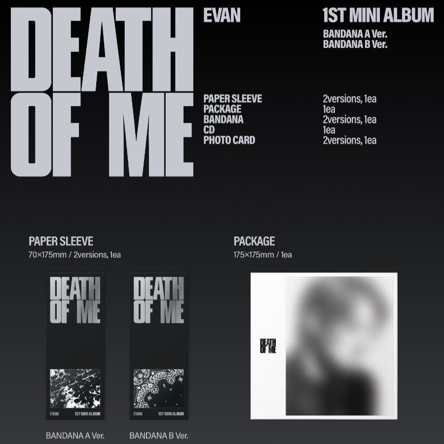 EVAN - DEATH OF ME [BANDANA VER.]