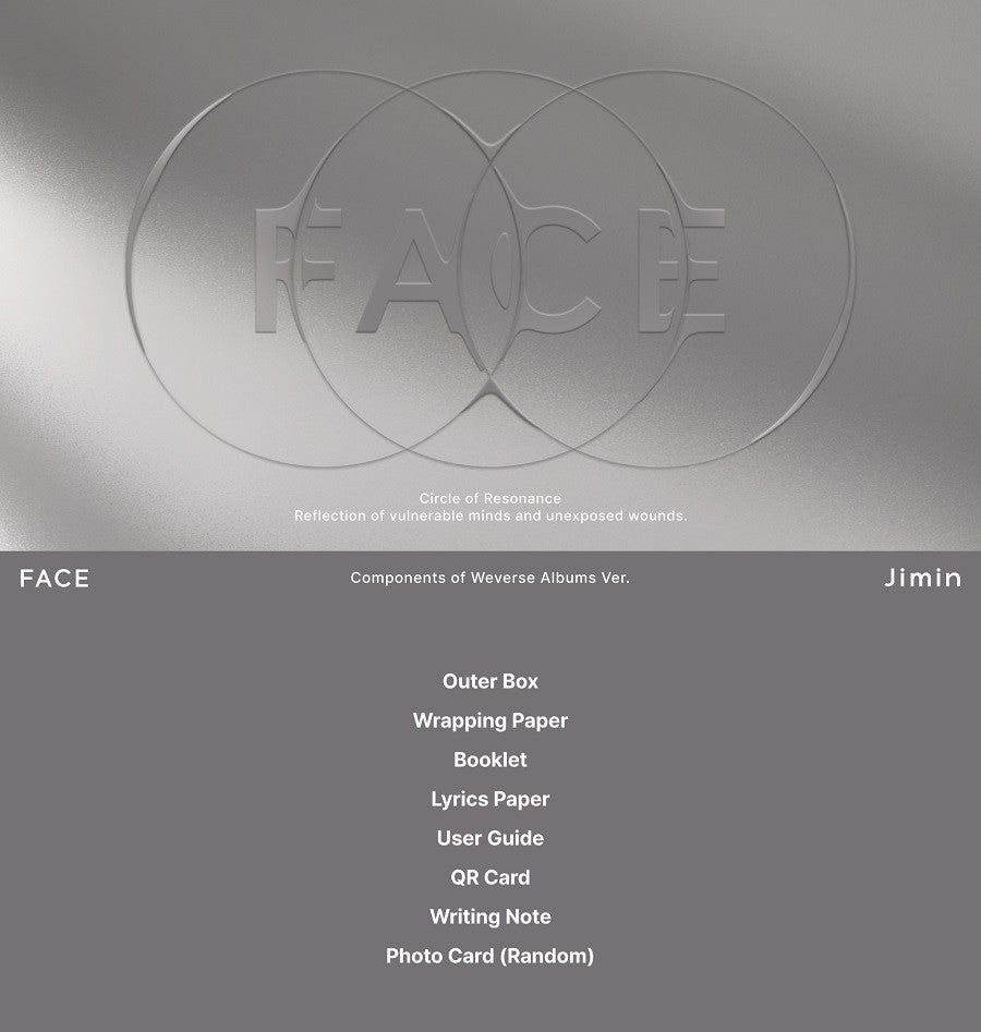 JIMIN (BTS) - FACE [WEVERSE VER.]