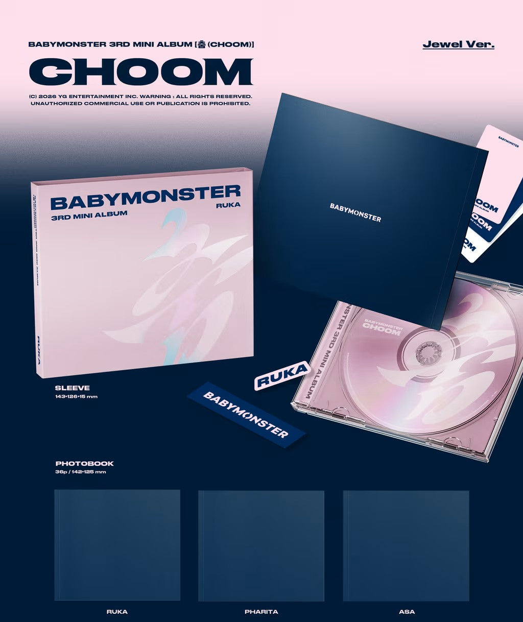 BABYMONSTER - CHOOM [JEWEL VER.]
