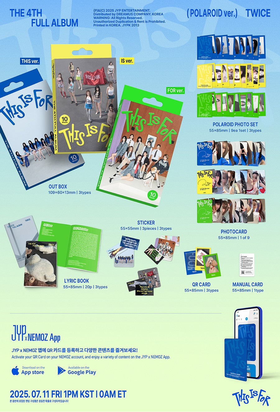 TWICE - THIS IS FOR [POLAROID VER.]