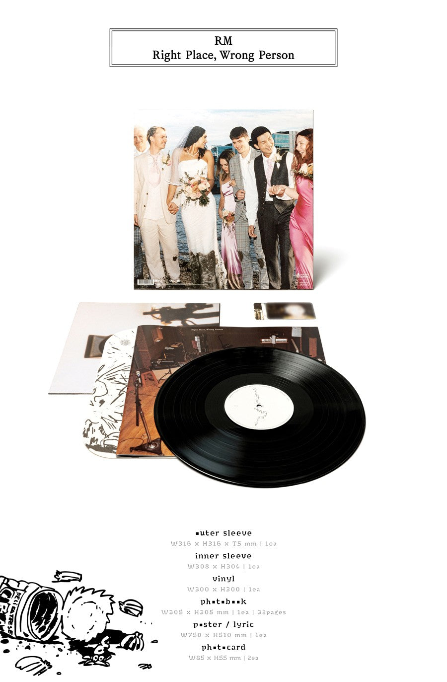 RM - RIGHT PLACE WRONG PERSON [LP/VINYL]