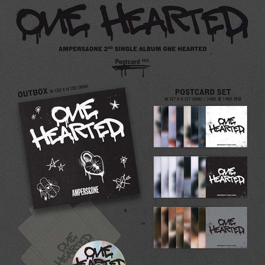 AMPERS&ONE - ONE HEARTED [POSTCARD VER.]